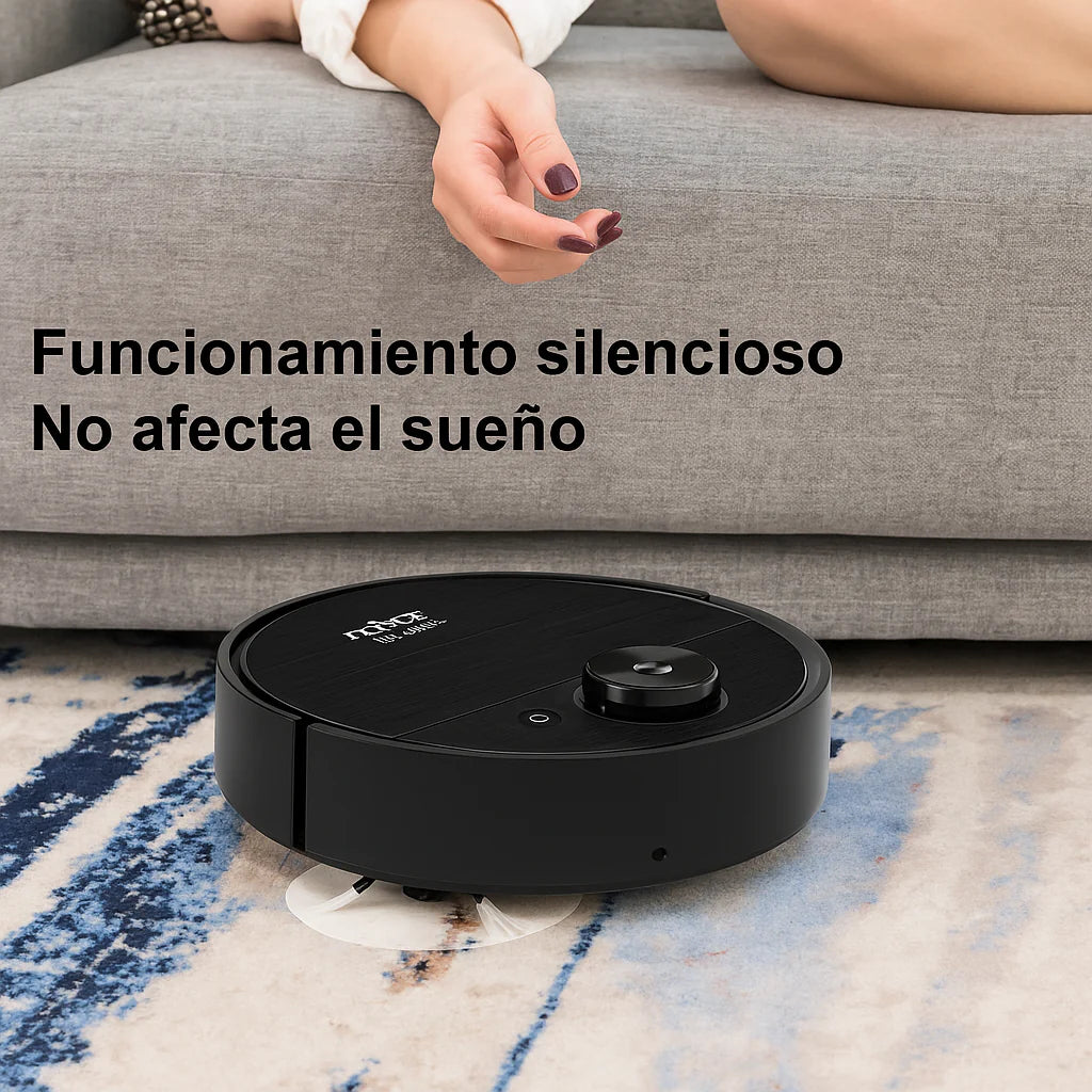 Aspiradora Robótica Inteligente – Limpieza Automática y Eficiente