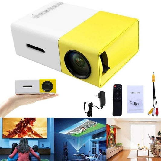 Mini Proyector Portátil 131001 — ¡Transforma cualquier lugar en tu sala de cine personal!