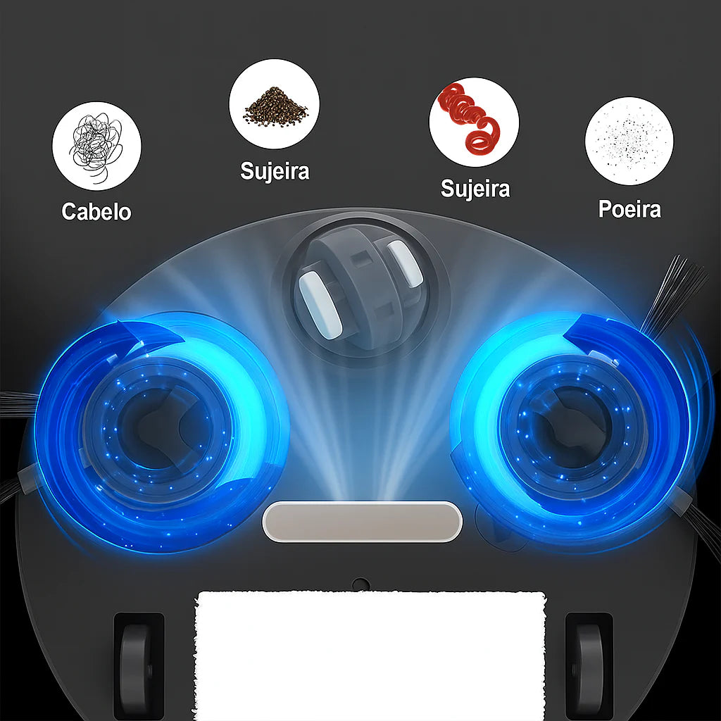 Aspiradora Robótica Inteligente – Limpieza Automática y Eficiente